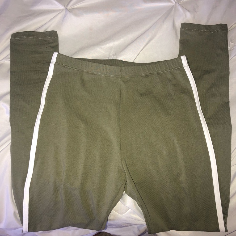 Olive Green Leggings